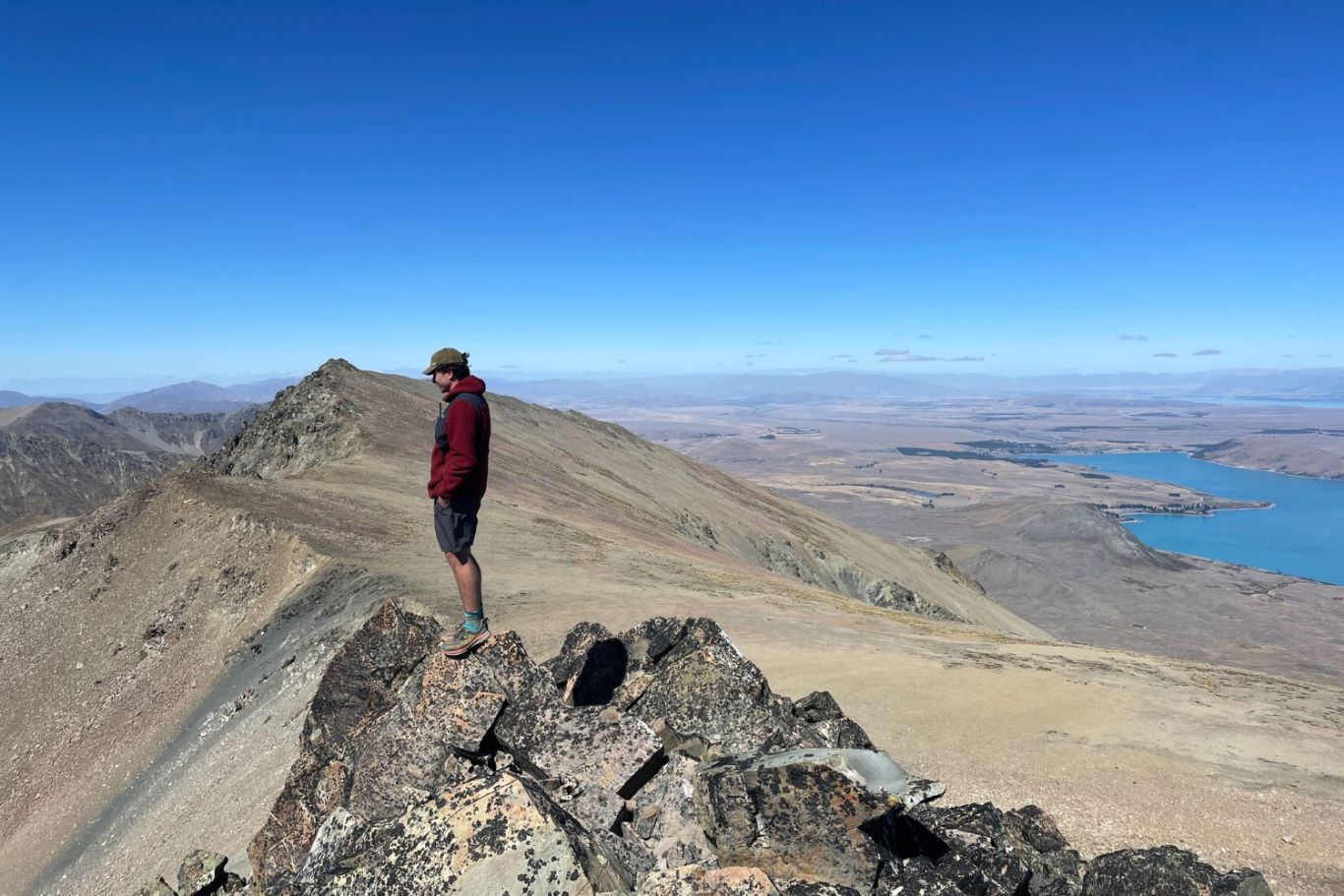 Hike Tekapo Mackenzie Region New Zealand